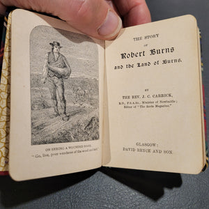Robert Burns Poetical Works in Four Volumes c 1890