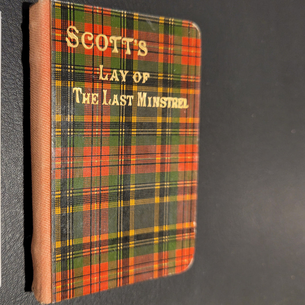 Walter Scott's Lay of the Last Minstrel. Published by David Bryce & Co.