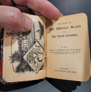 Story of Walter Scott. Published by David Bryce & Co.