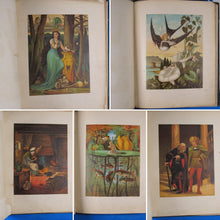 Load image into Gallery viewer, HANS CHRISTIAN ANDERSEN. FAIRY TALES. ILLUSTRATED BY TWELVE LARGE DESIGNS IN COLOUR BY E.V.B.  (Eleanor Vere Boyle)Newly translated by  H.L.D. Ward and Augusta Plesner.

