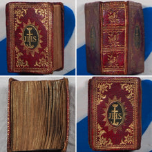 Load image into Gallery viewer, Bible in minuiture [sic] or a concise history of Old &amp; new Testaments Bible in minuiture or a concise history of Old &amp; new Testaments. Publication Date: 1780 Condition: Very Good. &gt;&gt;MINIATURE BOOK&lt;&lt;

