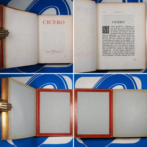 De Officiis>>ART NOUVEAU BINDING<< Cicero Publication Date: 1902 Condition: Very Good