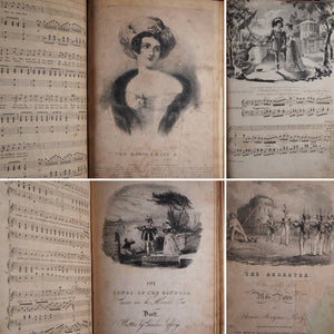 Mrs. Mary Blyth's Music. [Compendium of Georgian Songs] Publication Date: 1825 Condition: Good