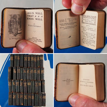 Load image into Gallery viewer, Complete Works. [Large revolving bookcase] &gt;&gt;MINIATURE BOOKS&lt;&lt; SHAKESPEARE, WILLIAM. Published by David Bryce &amp; Son.: 1904
