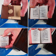 Load image into Gallery viewer, Holy Bible containing the Old and New Testaments [with lectern]. &gt;&gt;MINIATURE BIBLE WITH LECTERN&lt;&lt; Publication Date: 1919 CONDITION: VERY GOOD
