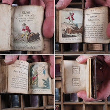 Load image into Gallery viewer, Bijou des enfans. Contes et fables. &gt;&gt;MINIATURE NAPOLEONIC CHILDRENS BOOK&lt;&lt; Publication Date: 1810 CONDITION: VERY GOOD
