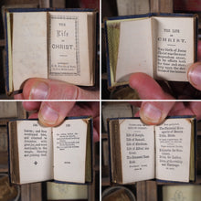 Load image into Gallery viewer, Life of Christ. &gt;&gt;VARIANT PETTER&#39;S DIAMOND MINIATURE BOOK&lt;&lt; Publication Date: 1845 CONDITION: VERY GOOD

