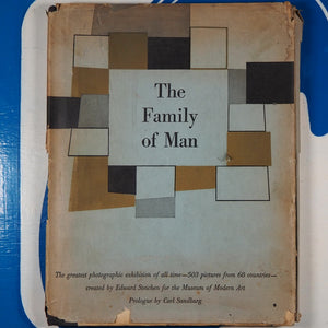 The Family of Man. The photographic exhibition created by Edward Steichen for the Museum of Modern Art. Published for the Museum of Modern Art by Simon and Schuster in collaboration with the Maco Magazine Corporation, New York, 1955 Hardcover