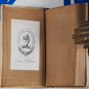 CENTO SONETTI DI VARJ (VARII) AUTORI. COLL’AGGIUNTA DI ALTRE POESIE E D’UN SAGGIO SULLA FILOSOFIA DEL GUSTO. MELCHIOR CESAROTTI (Editor). Gaetano Schiepatti (Publisher), Milan. 1830.