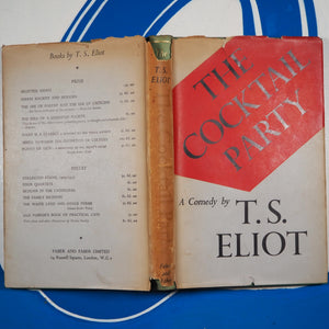 The Cocktail Party Eliot T S Published by Faber, London, 1950 Condition: Very Good Hardcover