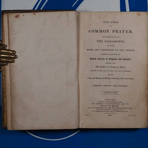 Common Prayer, & Administration of the Sacraments, and other Rites and Ceremonies of the Church, according to the use of the Church of England. Together with the Psalter, or Psalms of David. 1828