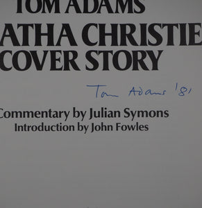 Tom Adams' Agatha Christie cover story. >>SIGNED BY ARTIST<< Tom [Thomas Charles Renwick] Adams (1926-2019). ISBN 9780905895628 Condition: Very Good