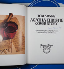 Load image into Gallery viewer, Tom Adams&#39; Agatha Christie cover story. &gt;&gt;SIGNED BY ARTIST&lt;&lt; Tom [Thomas Charles Renwick] Adams (1926-2019). ISBN 9780905895628 Condition: Very Good
