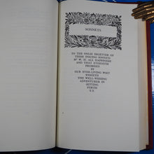 Load image into Gallery viewer, The Poems and Sonnets. SHAKESPEARE William. Gwyn Jones (Editor). Publication Date: 1960 Condition: Very Good
