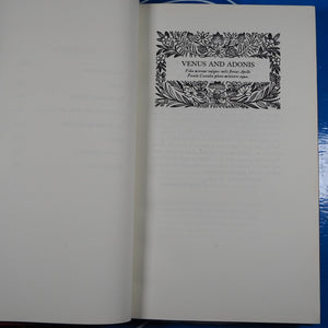 The Poems and Sonnets. SHAKESPEARE William. Gwyn Jones (Editor). Publication Date: 1960 Condition: Very Good