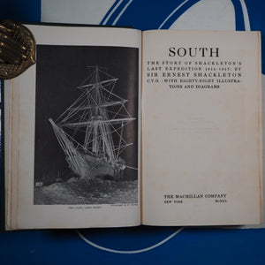 South; the story of Shackleton's last expedition, 1914-1917 Shackleton, Ernest Henry>>>SIGNED & INSCRIBED BY SHACKLETON<<< Publication Date: 1920 Condition: Very Good