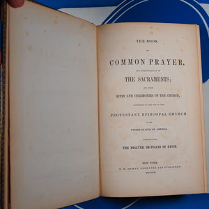 The Book of Common Prayer, and Administration of the Sacraments. SIGNED CATHEDRAL BINDING. Publication Date: 1843 Condition: Very Good.