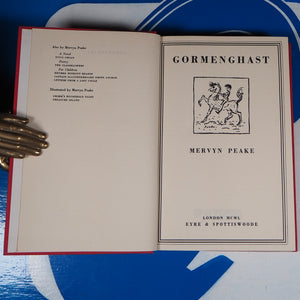 The Gormenghast Trilogy [1946-1959. First editions with first issue dust jackets]. Mervyn Peake Publication Date: 1946 Condition: Near Fine