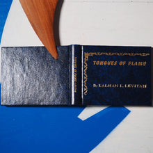 Load image into Gallery viewer, TONGUES OF FLAME Levitan, Kalman L. Published by Kaycee Press, Palm Beach Gardens, Florida USA. 1989. Hardcover. &gt;&gt;MINIATURE BOOK&lt;&lt;
