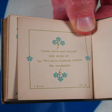 Load image into Gallery viewer, Bible forget-me-nots : a daily text-book of divine promises. [Macduff, John Ross.] Publication Date: 1883 CONDITION: VERY GOOD
