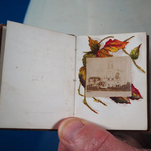 Bijou Album Containing the Photogrphs of the Passionist Fathers connected with the building of the Memorial Church of Leo xiii on Highgate Hill, London N. >>UNRECORDED MINIATURE BOOK OF PHOTOGRAPHS<< Publication Date: 1890