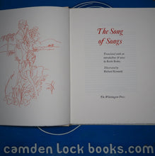 Load image into Gallery viewer, The Song of Songs. Translated with an introduction &amp; notes by Keith Bosley. Bosley, Keith [Translator]. Publication Date: 1976 Condition: Very Good

