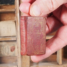 Load image into Gallery viewer, Diamond Text Book. &gt;&gt;MINIATURE BOOK FROM C.1840&lt;&lt; Publication Date: 1840 CONDITION: FAIR
