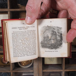 Naval Heroes of America. >>MARITIME MINIATURE BOOK<< Publication Date: 1851 CONDITION: VERY GOOD