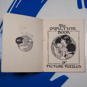 THE OVALTINE BOOK OF PICTURE PUZZLES. H. G. C. MARSH LAMBERT. Published c. 1930