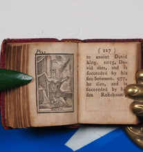 Load image into Gallery viewer, Bible in minuiture [sic] or a concise history of Old &amp; new Testaments Bible in minuiture or a concise history of Old &amp; new Testaments. Publication Date: 1780 Condition: Very Good. &gt;&gt;MINIATURE BOOK&lt;&lt;
