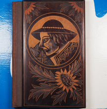 Load image into Gallery viewer, COMMON-PLACE BOOK WITH FOLK-ART CARVED BINDING Publication Date: 1928 Condition: Very Good
