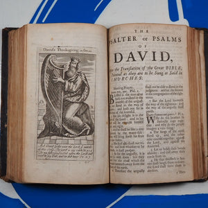 Book of common prayer, and...Psalter or Psalms of David.Church of England>>RARE QUEEN ANNE PRAYER BOOK AND PSALTER with ASSOCIATION<< Publication Date: 1701 Condition: Good