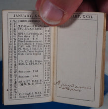 Load image into Gallery viewer, Tilt&#39;s Miniature Almanack for 1857. Publication Date: 1857 Condition: Very Good. &gt;&gt;MINIATURE BOOK&lt;&lt;
