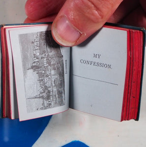 Thumb Confession Book. Publication Date: 1885 Condition: Very Good. >>MINIATURE BOOK<<