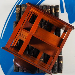 Complete Works. [Large revolving bookcase] >>MINIATURE BOOKS<< SHAKESPEARE, WILLIAM. Published by David Bryce & Son.: 1904