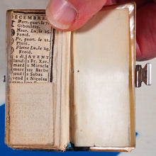 Load image into Gallery viewer, Demoraine Almanac 1811 &gt;&gt;MINIATURE BOOK WITH DE-LUXE BINDING&lt;&lt; Publication Date: 1810 CONDITION: VERY GOOD
