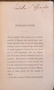 Instructions in Gardening for Ladies>>>>FAMOUS FEMALE GARDENING 1ST EDITION<<<< Mrs. Loudon [Jane Loudon Webb] Publication Date: 1840 Condition: Good