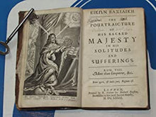 Load image into Gallery viewer, Eikon Basilike [in Greek]. The Pourtraicture of His Sacred Maiestie in His Solitudes and Sufferings. CHARLES I [GAUDEN (JOHN)] Publication Date: 1681 Condition: Good
