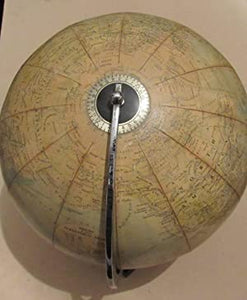 10-Inch Terrestrial Globe George Philip & Son Publication Date: 1958 Condition: Very Good