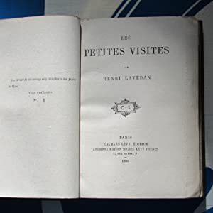 Les Petites Visites. >#1 of 5 SPECIAL BINDINGS SIGNED BY S.DAVID.<LAVEDAN, Henri Publication Date: 1896 Condition: Near Fine