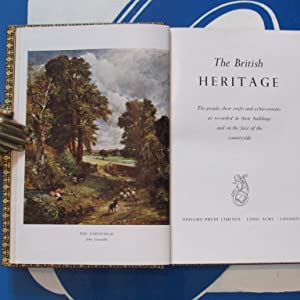 THE BRITISH HERITAGE. The People, their Crafts and Achievements>FINE SIGNED SANGORSKI & SUTCLIFFE FULL CRUSHED GREEN NIGER MOROCCO BINDING<J.Pennington, J.Mainwaring, J.Russell, M.Wilson Brown, S.Bone, A.E.Richardson, C.Hole, C.Reilly & O.H.Leeney