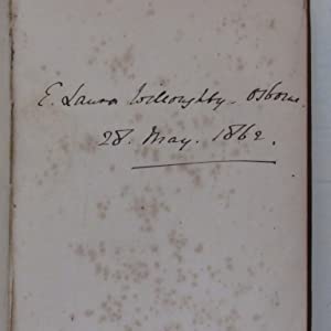 Lyra Germanica: second series: The Christian Life, CATHERINE WINKWORTH (translator) Publication Date: 1858 Condition: Very Good