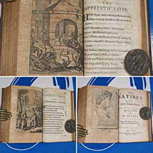 The Satires of Decimus Junius Juvenalis. Translated into English Verse [with] the Satires of Aulus Persius Flaccus .... a Discourse concerning the Original and Progress of Satire JUVENAL, FLACCUS (authors). JOHN DRYDEN (editor & translator).   1697