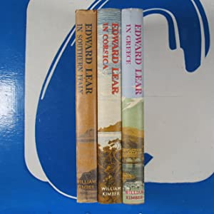 The Journal of a Landscape Painter : Edward Lear in Southern Italy. Edward Lear in Greece. Edward Lear in Corsica. Three Volume SET EDWARD LEAR Publication Date: 1966 Condition: Very Good