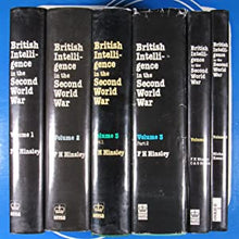Load image into Gallery viewer, British Intelligence in the Second World War. Its Influence on Strategy and Operations, Security and Counter-Intelligence, and Strategic Deception 5 Volumes in 6 Parts, Complete F. H. Hinsley.  Date: 1979 Condition: Very Good
