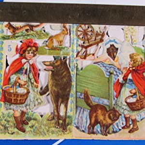 LITTLE RED RIDING HOOD: Father Tuck's "Panorama" Series Publication Date: 1900 Condition: Very Good