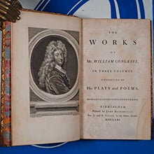 Load image into Gallery viewer, The Works of Mr. William Congreve, consisting in his plays and poems. CONGREVE, William. Publication Date: 1761 Condition: Very Good

