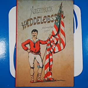 Amerikansk Væddeløbsspil ["American Race", Lithograph board game]. Publication Date: 1890. Condition: Very Good